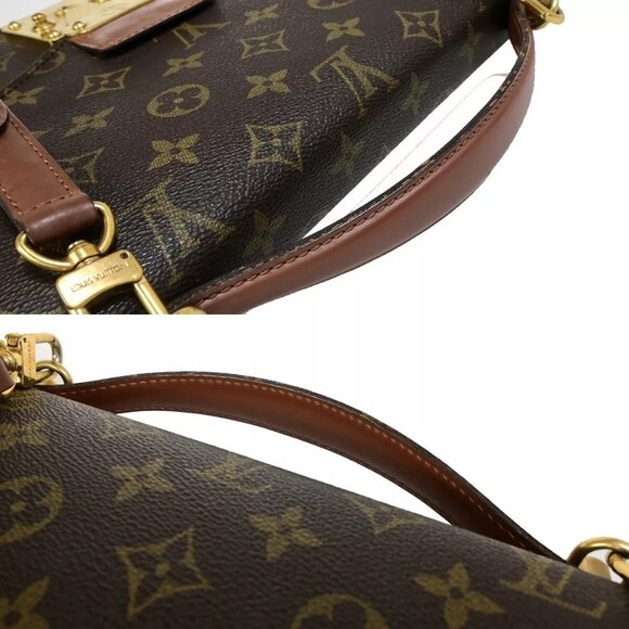 LOUIS VUITTON Monceau 28 2Way Shoulder Hand Bag Monogram Leather M51185 77EC110 - Picture 15 of 16
